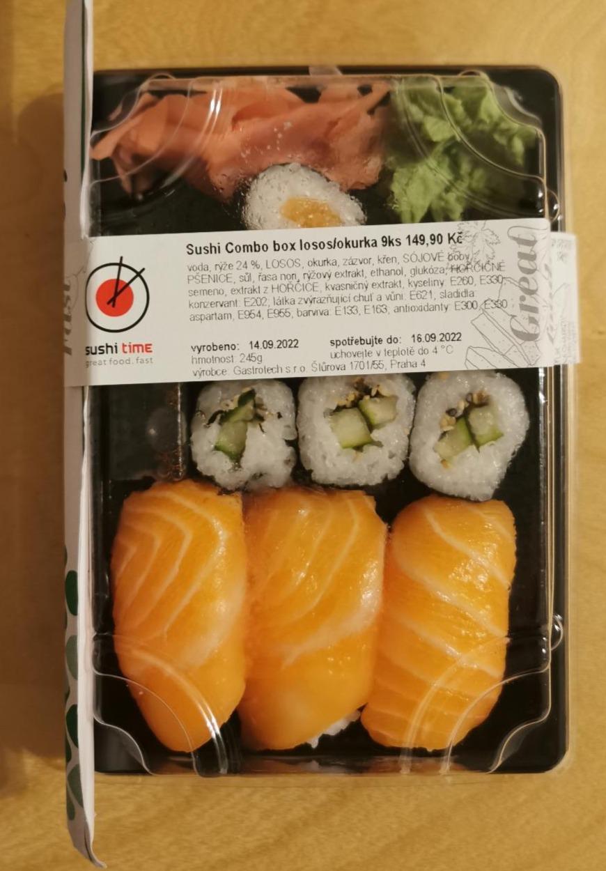 Fotografie - Sushi Combo box losos/okurka Sushi Time