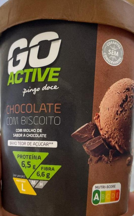 Fotografie - Chocolate com Biscoito Go Active