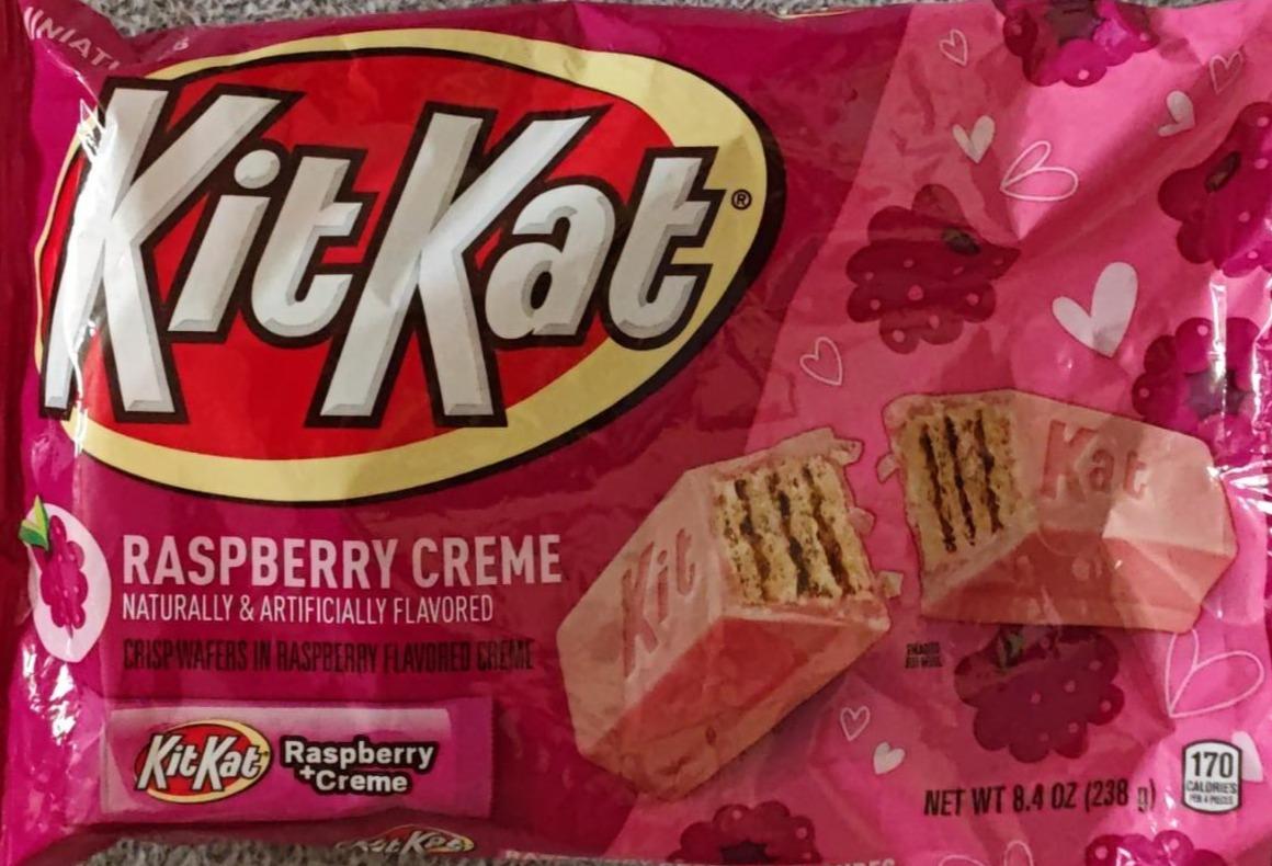 Fotografie - raspberry creme Kit Kat
