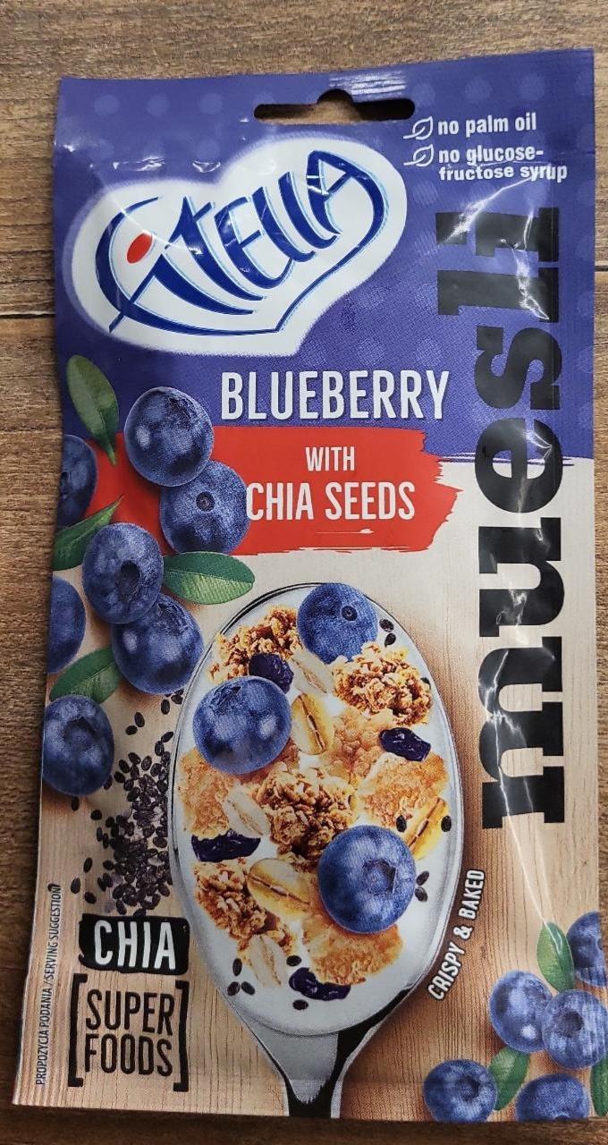 Fotografie - Muesli Blueberry with Chia seeds Fitella
