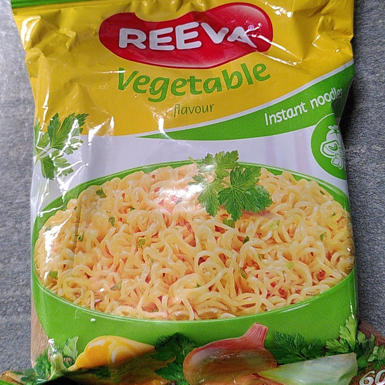 Fotografie - Instant Noodles Vegetable flavour Reeva