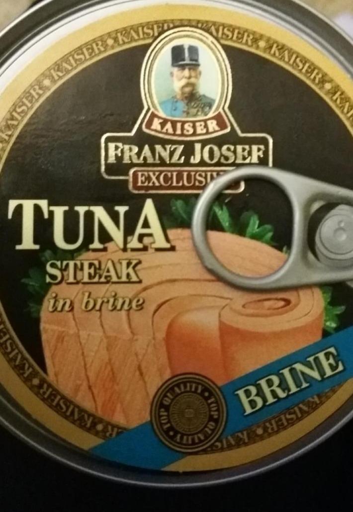 Fotografie - Tuna steak in brine Franz Josef