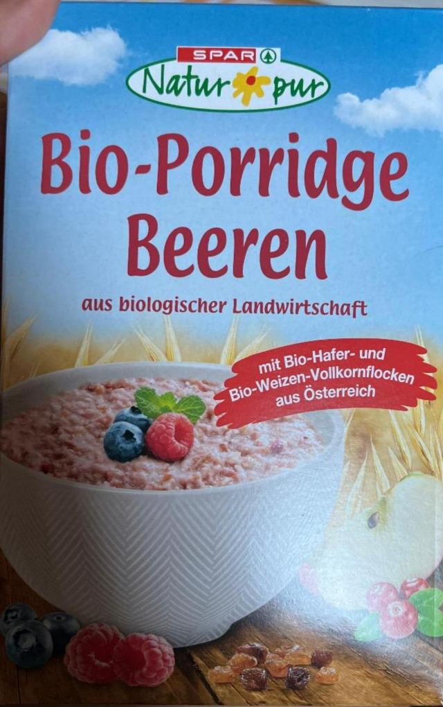 Fotografie - Bio-Porridge Beeren Spar Natur pur