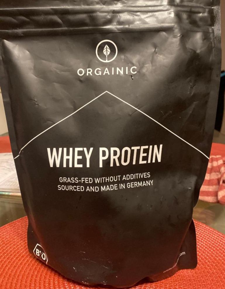 Fotografie - Bio Whey Protein kakao Orgainic