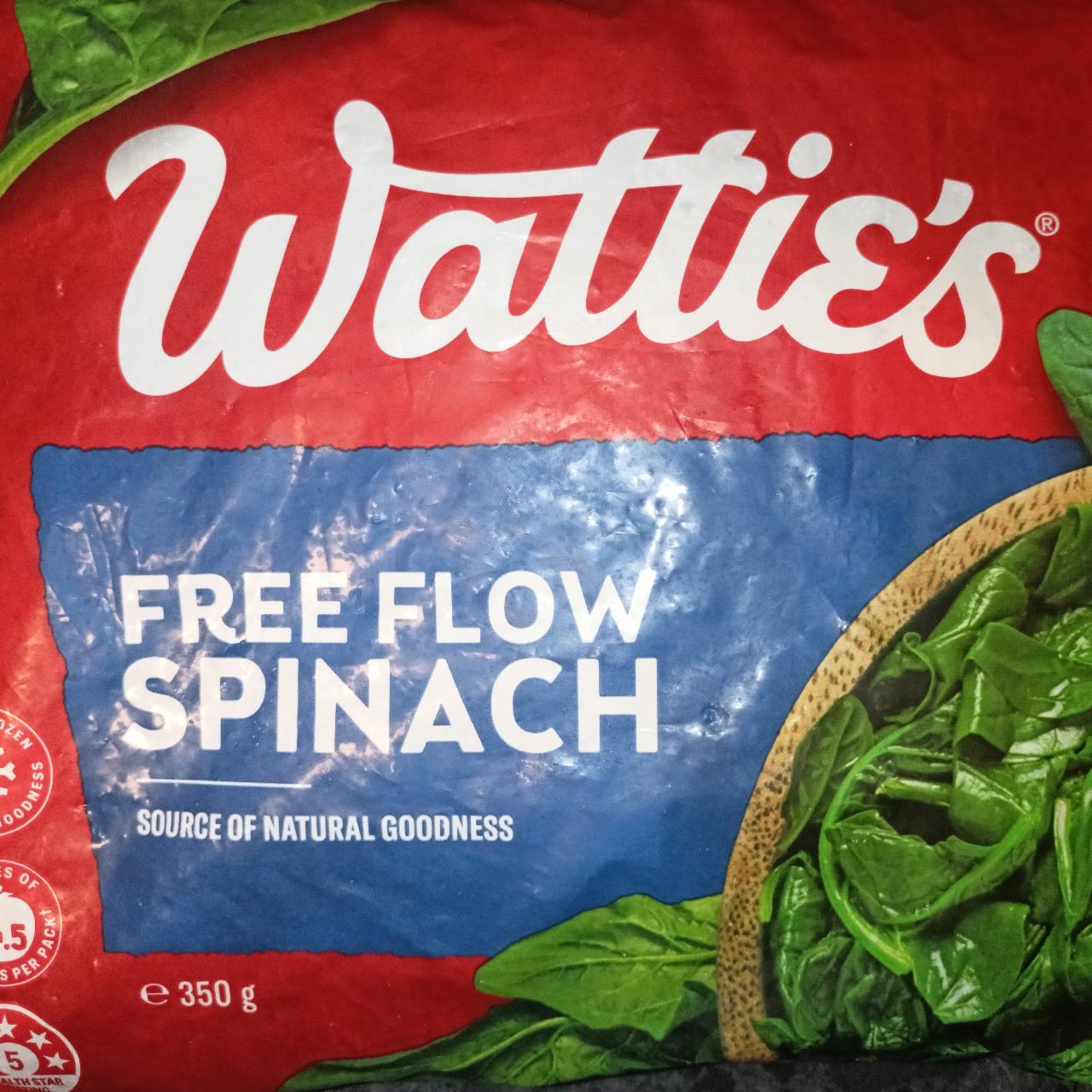 Fotografie - Free Flow Spinach Wattie's