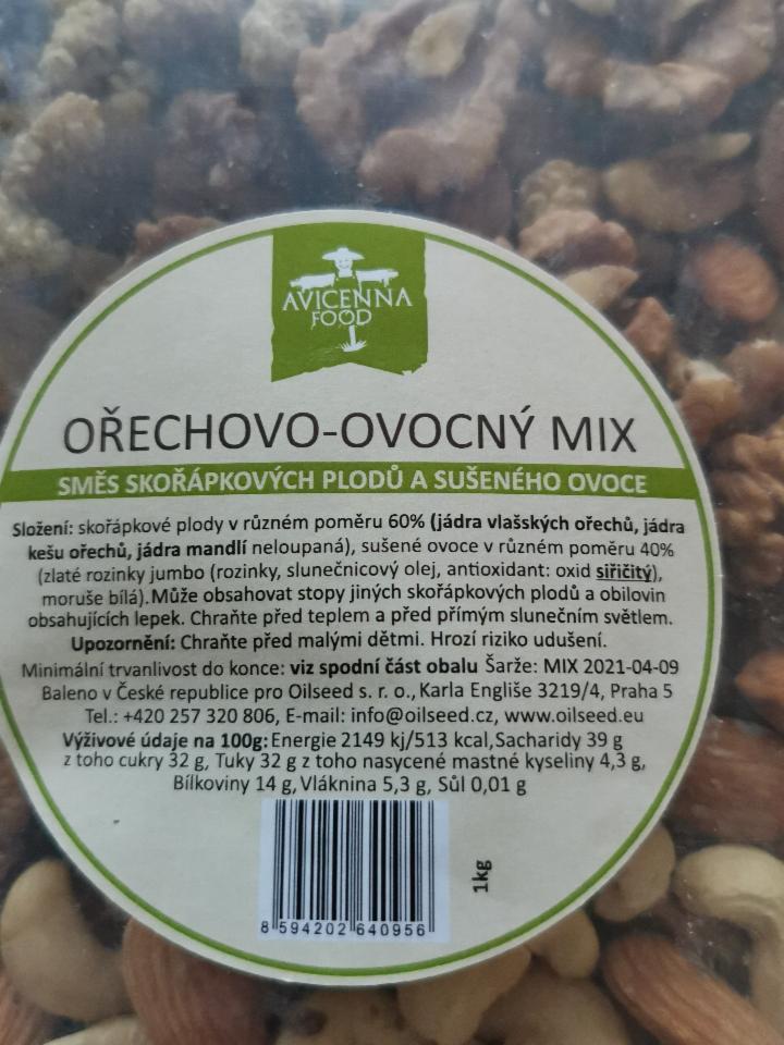 Fotografie - Ořechovo-ovocný Mix Avicenna food