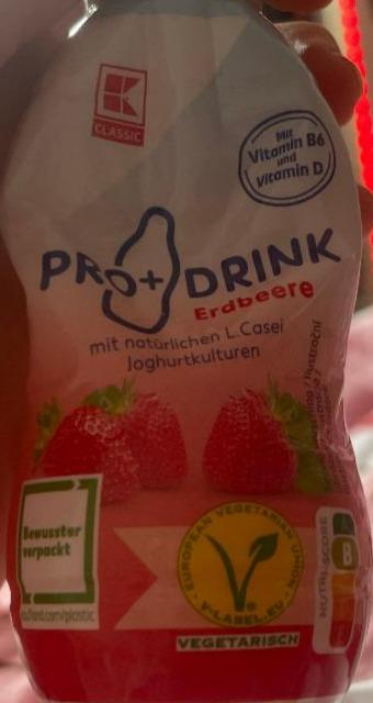 Fotografie - Pro+Drink Erdbeere K-Classic