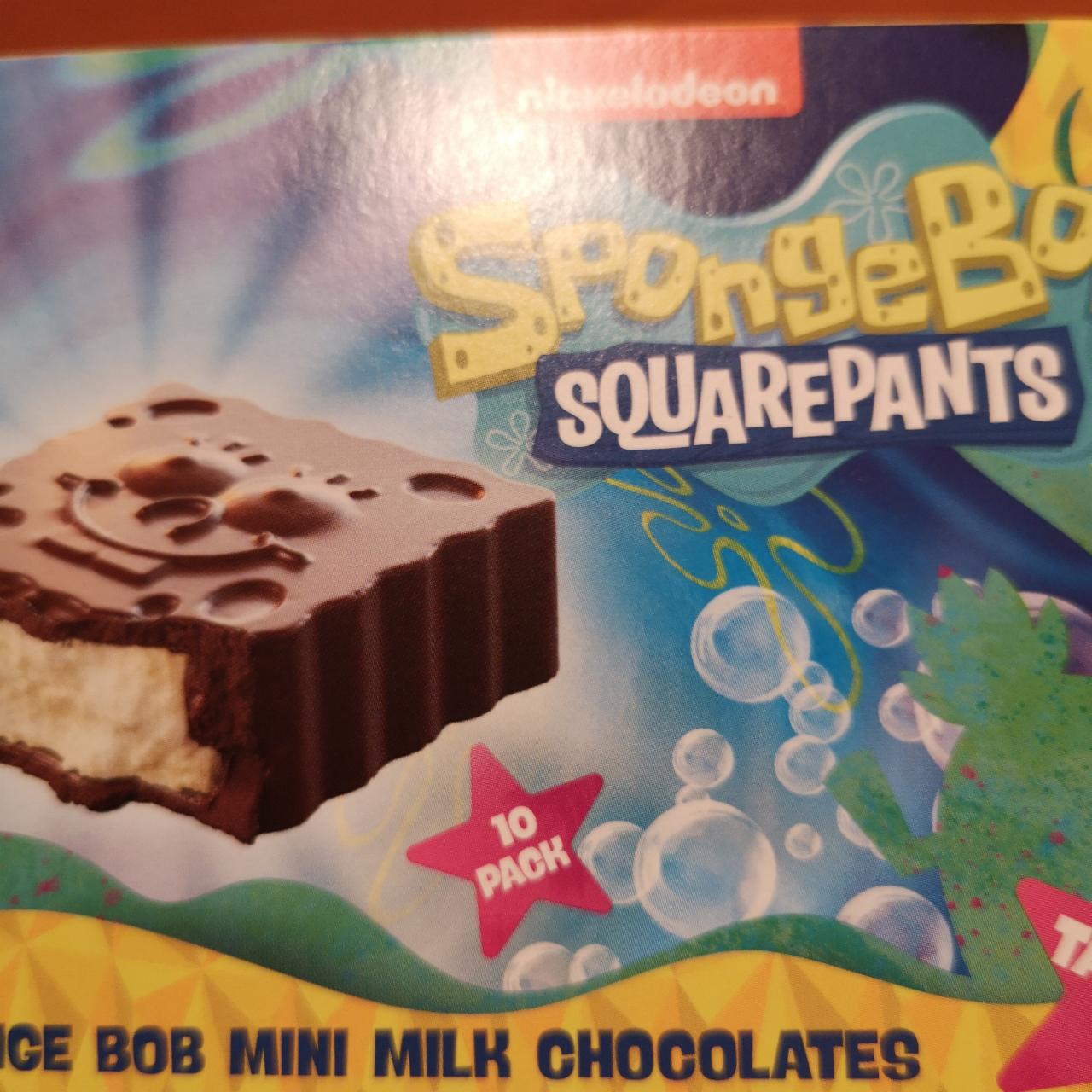 Fotografie - Spongebob mini milk chocolates
