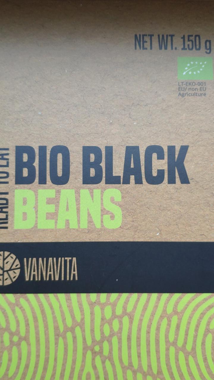 Fotografie - Bio Black Beans - Ready to Eat Vanavita