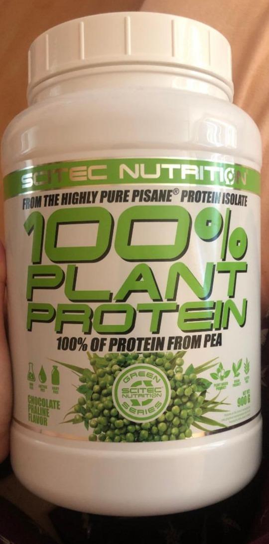 Fotografie - 100% Plant Protein Chocolate praline SciTec Nutrition
