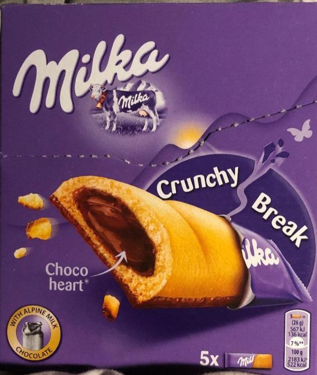 Fotografie - Crunchy Break Milka