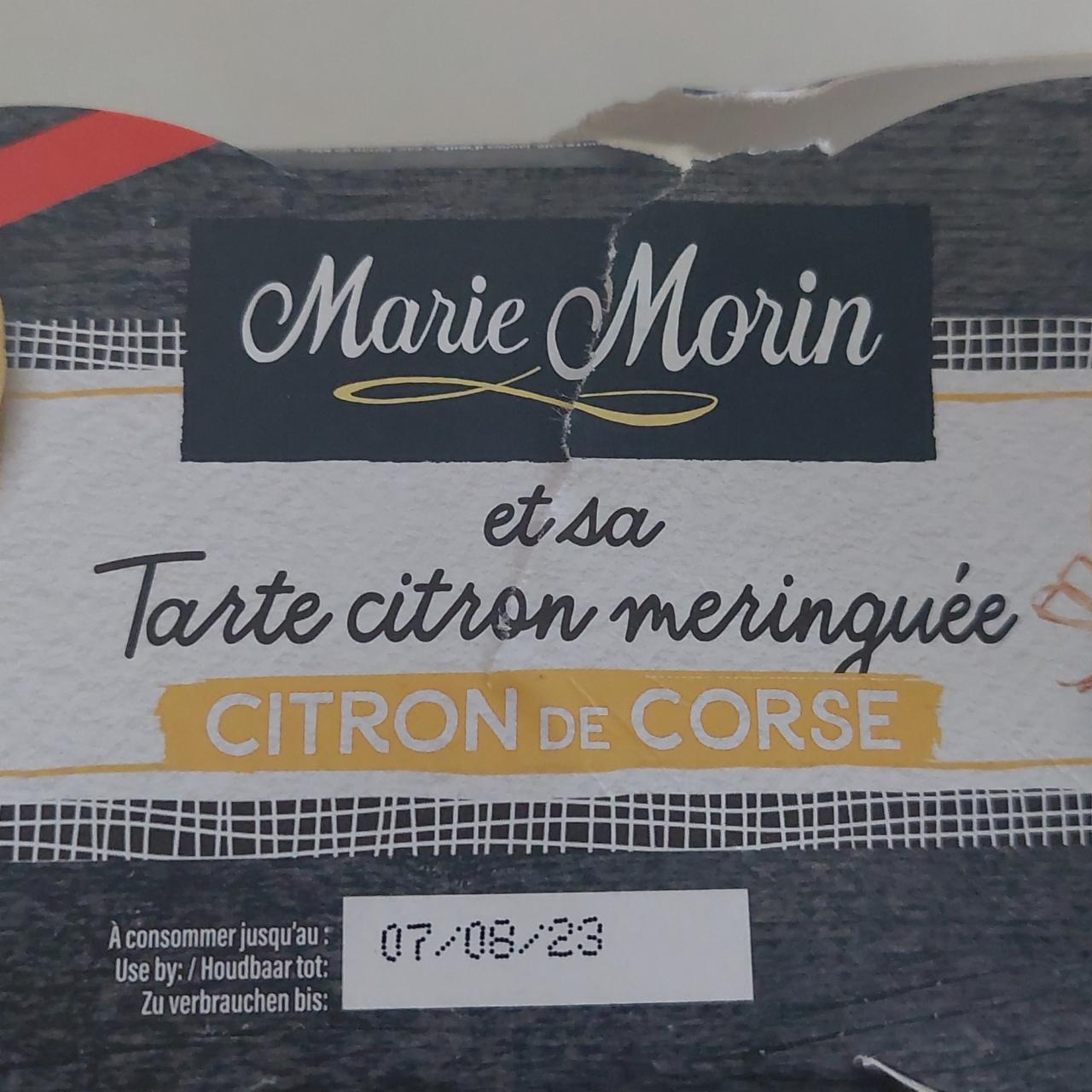 Fotografie - Tarte au citron meringuée Citron de Corse Marie Morin