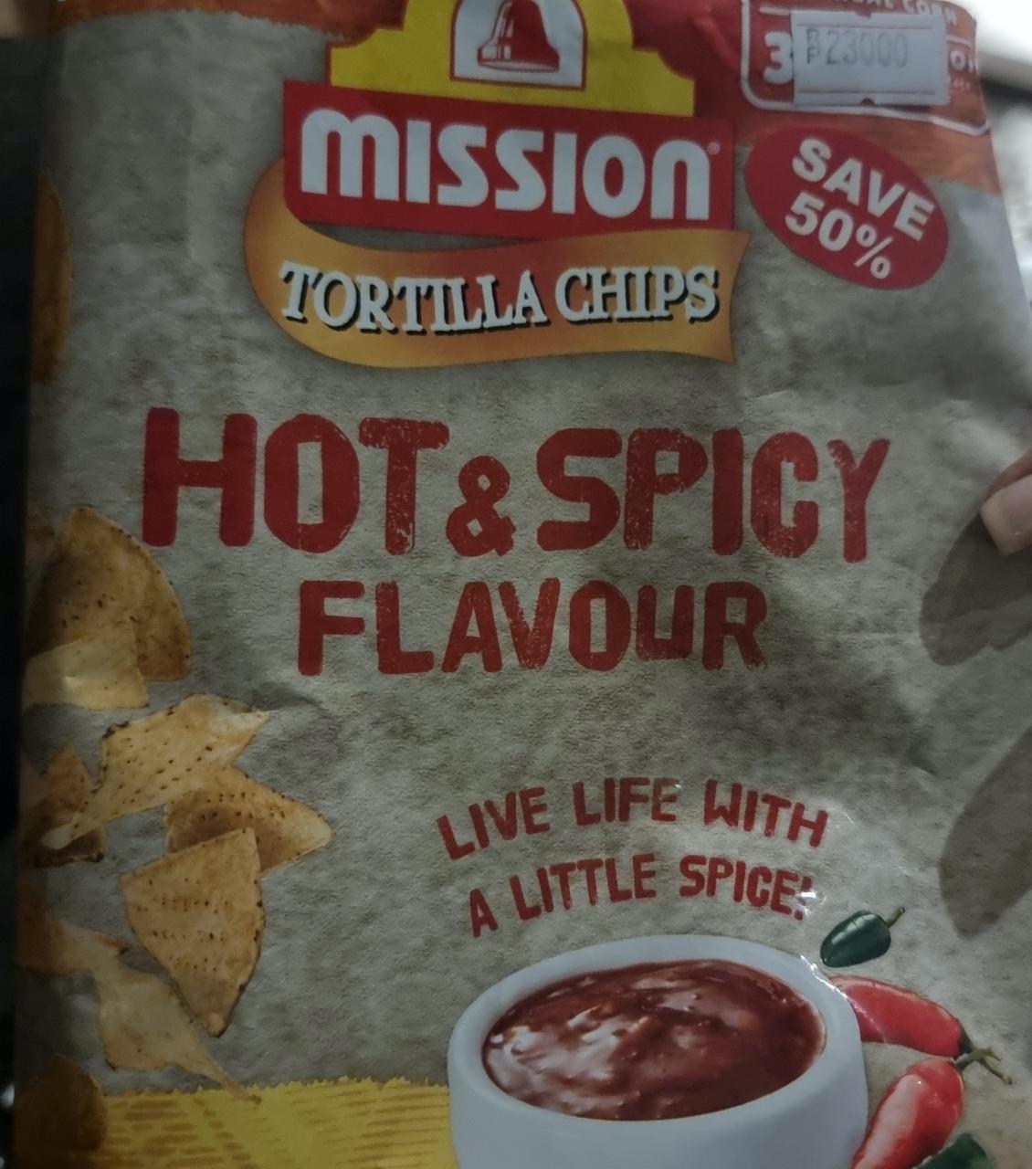 Fotografie - Tortilla Chips Hot & Spicy Flavour Mission