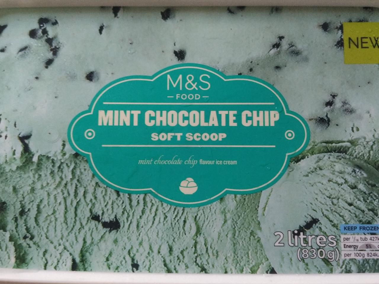 Fotografie - Mint chocolate chip M&S Food
