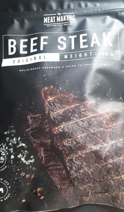 Fotografie - Dried Beef Steak Original The Meat Makers