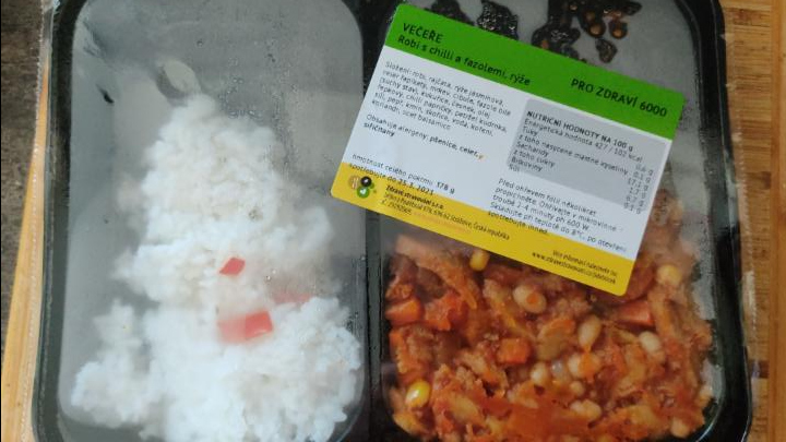 Fotografie - Robi s chilli a fazolemi, rýže Zdravé stravování