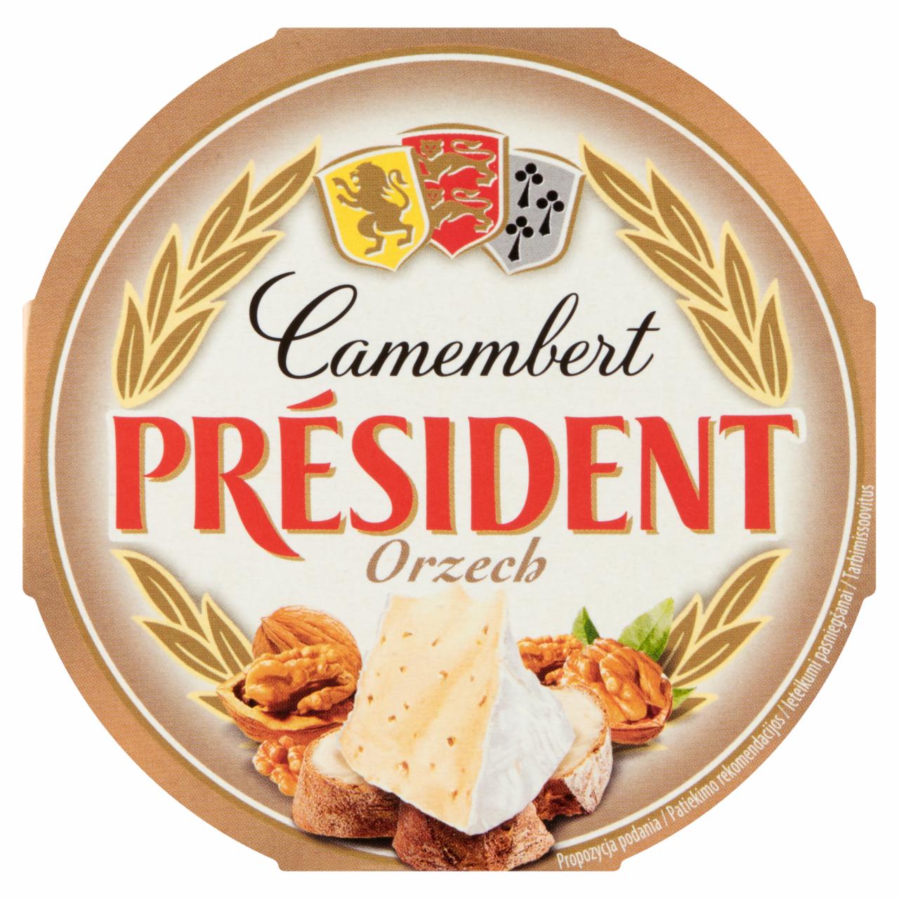Fotografie - Camembert s vlašskými ořechy Président
