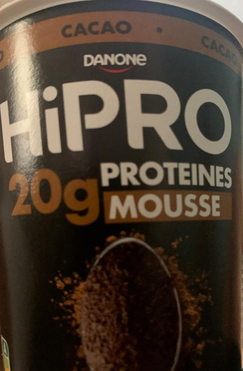 Fotografie - HiPro 20g Proteines mousse Cacao Danone