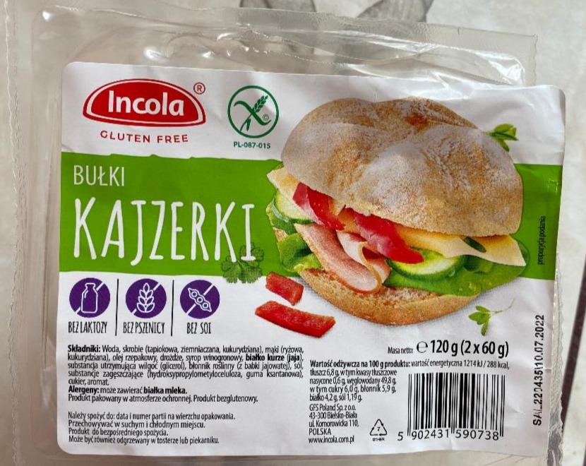 Fotografie - Bułki kajzerki gluten free Incola