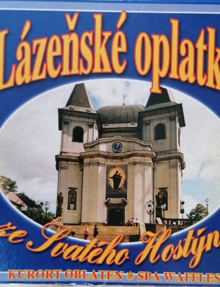Fotografie - Lázeňské oplatky ze Svatého Hostýna Oříškové