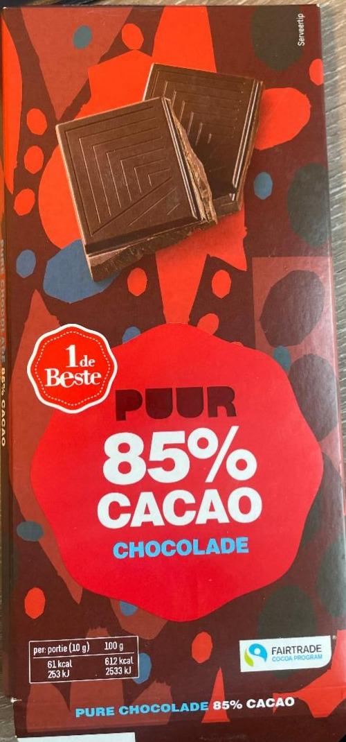 Fotografie - Puur 85% cacao chocolade 1 de Beste