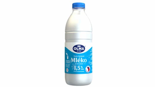 Fotografie - mléko čerstvé polotučné 1,5% Olma