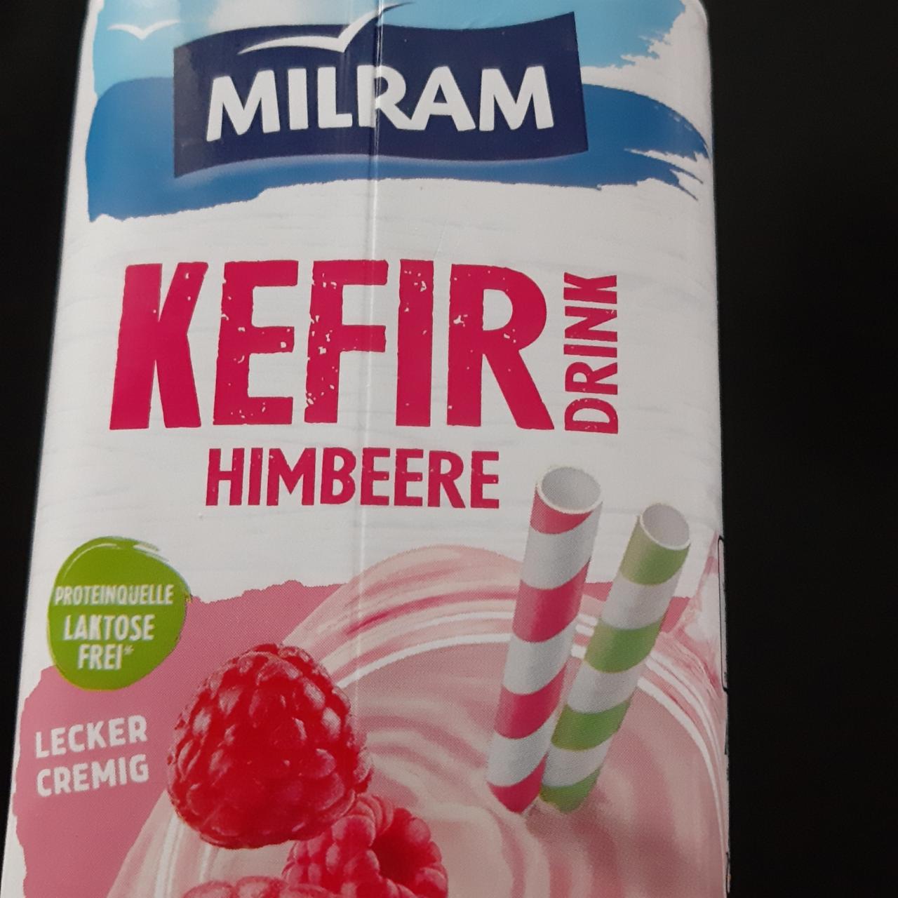 Fotografie - Kefir Drink Himbeere Milram