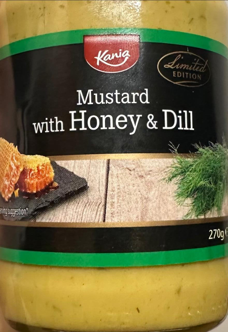 Fotografie - Mustard with Honey & Dill Kania