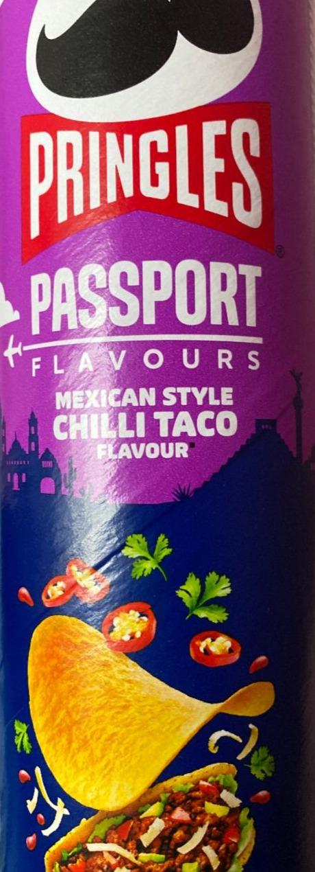 Fotografie - passport flavours, mexican style Pringles