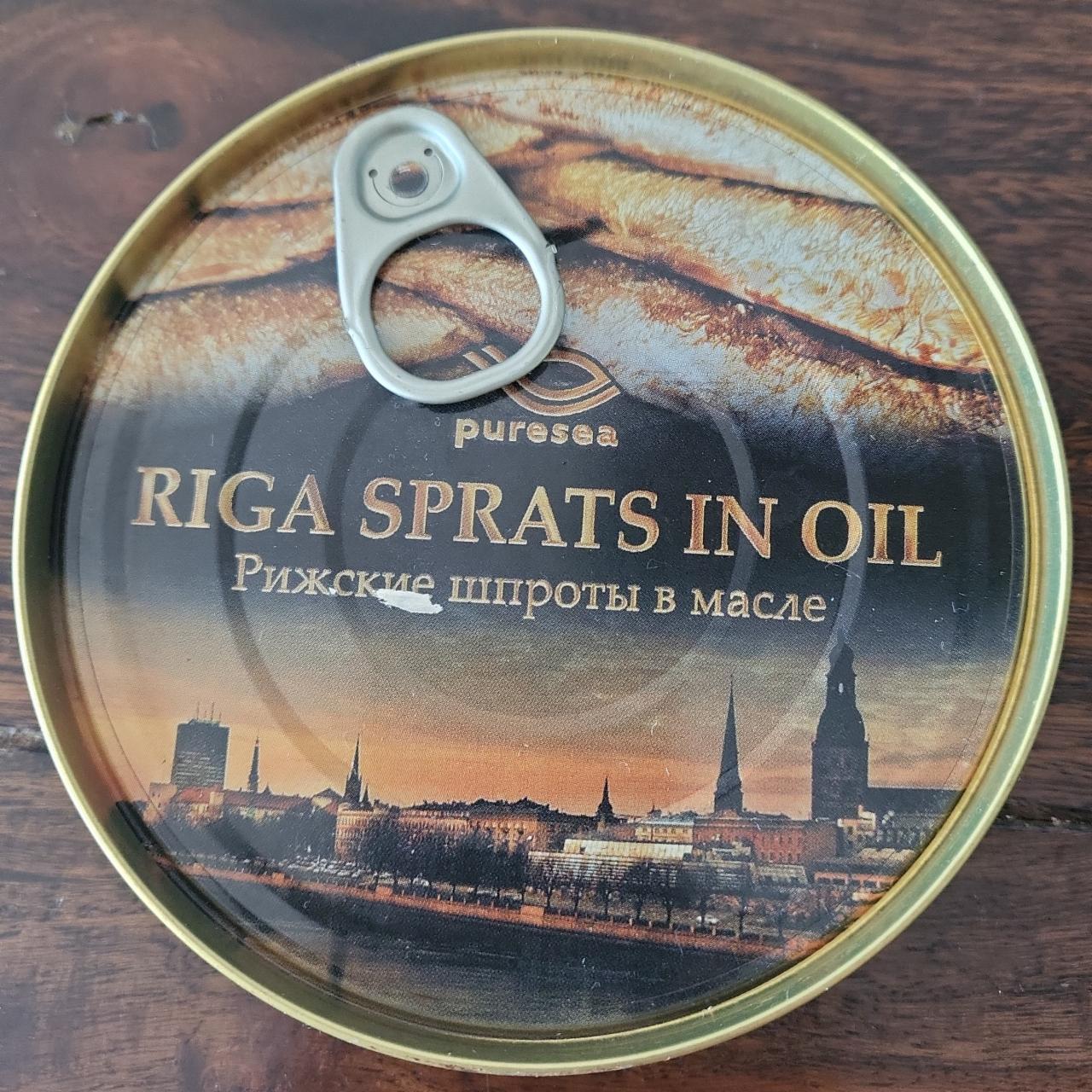 Fotografie - Riga sprats in oil puresea