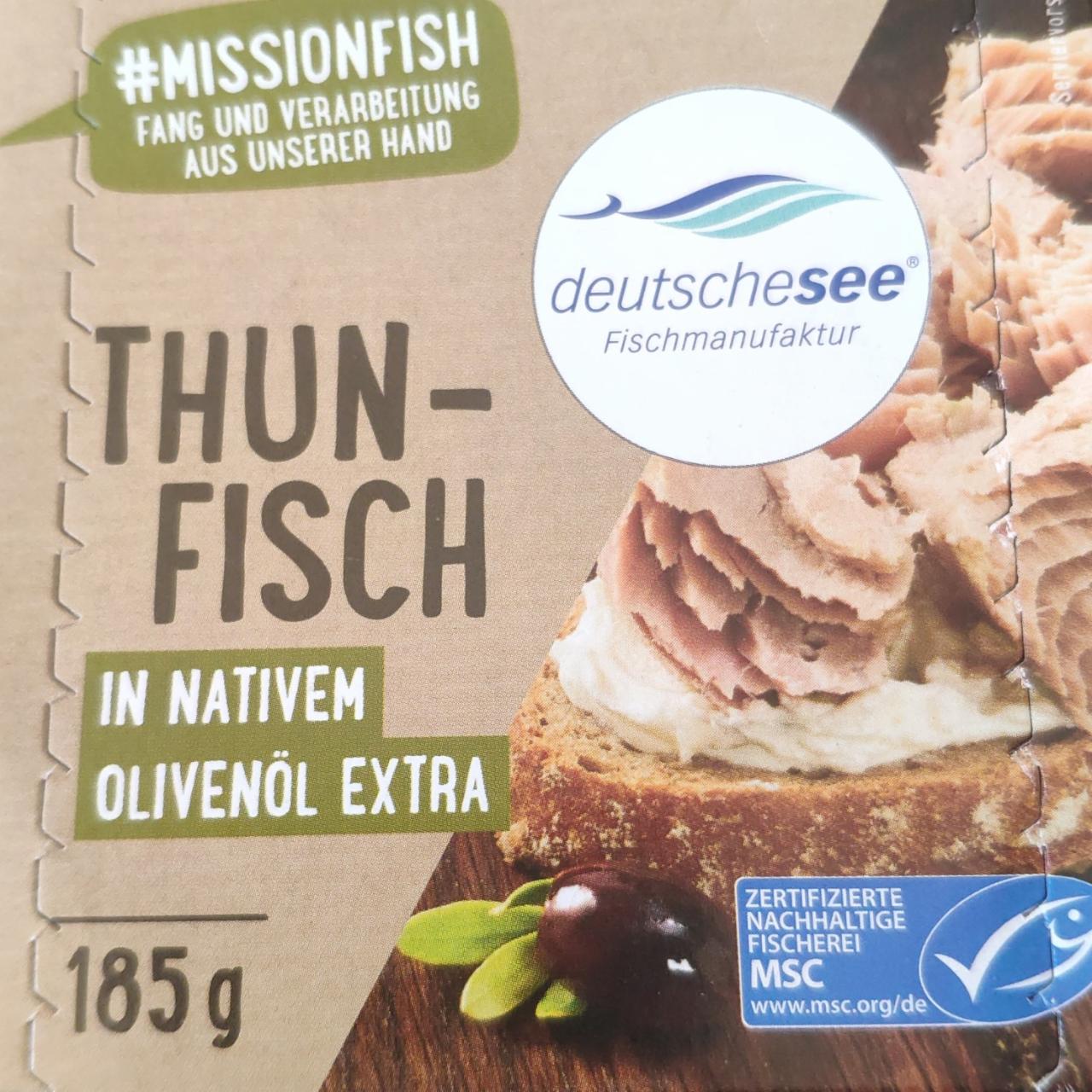 Fotografie - Thunfisch in Nativem Olivenöl Extra DeutscheSee