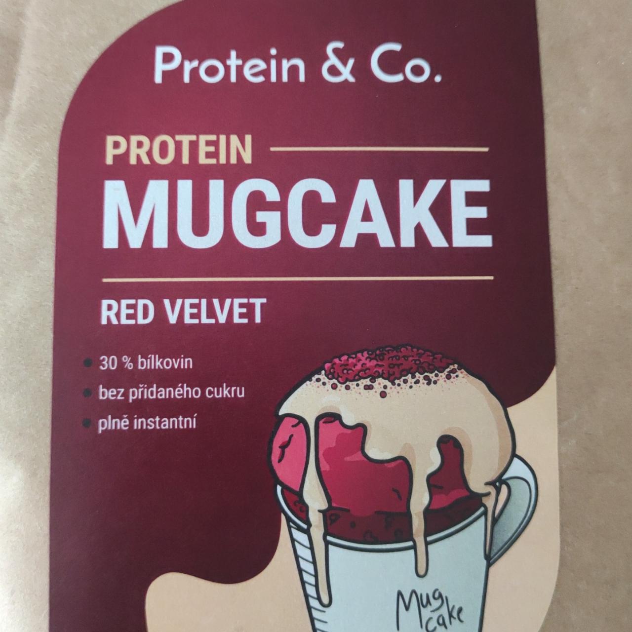 Fotografie - Mugcake Red Velvet Protein & Co.