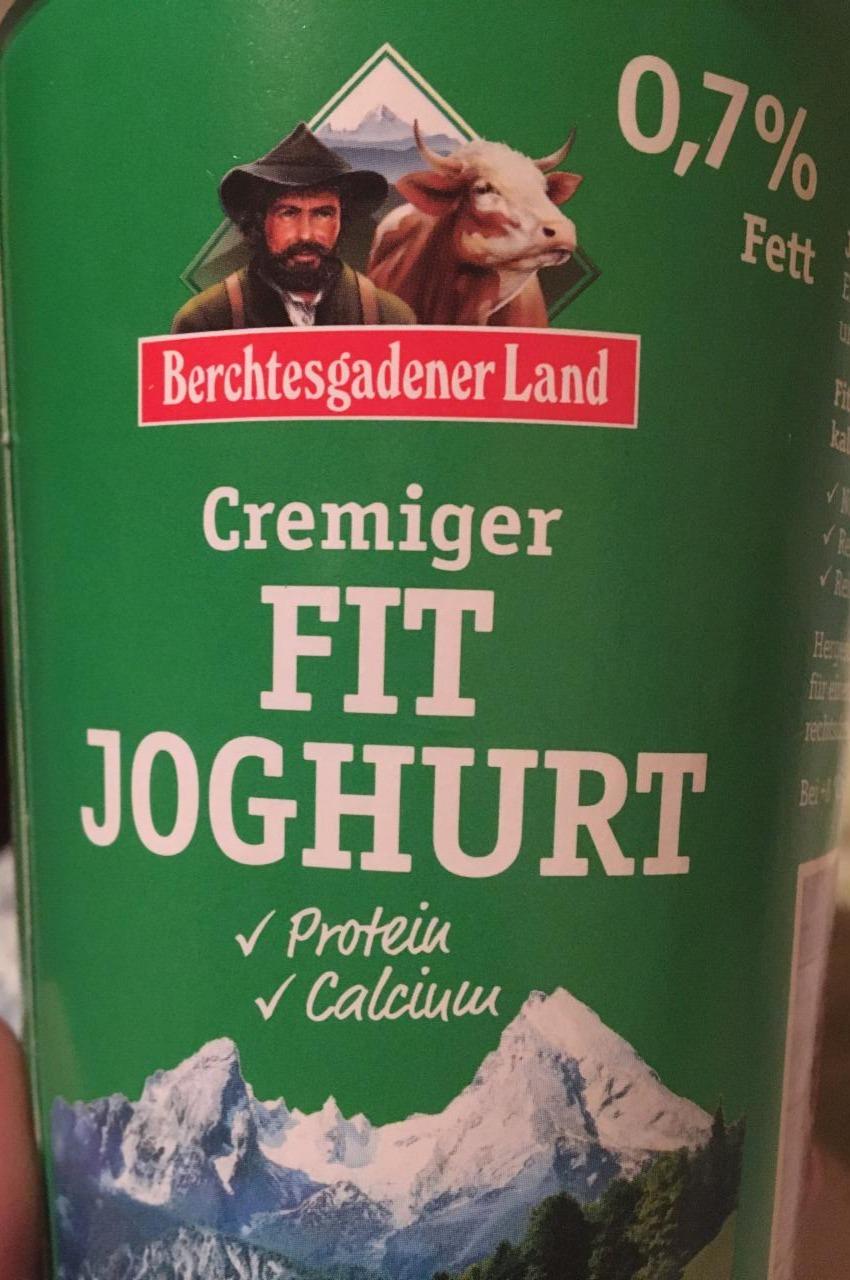 Fotografie - Cremiger Fit Joghurt 0,7% fett Berchtesgadener Land