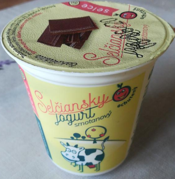Fotografie - Selčianský smetanový jogurt čokoládový