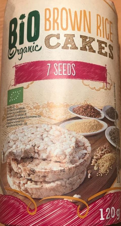 Fotografie - Bio brown rice cakes - 7 seeds Sondey
