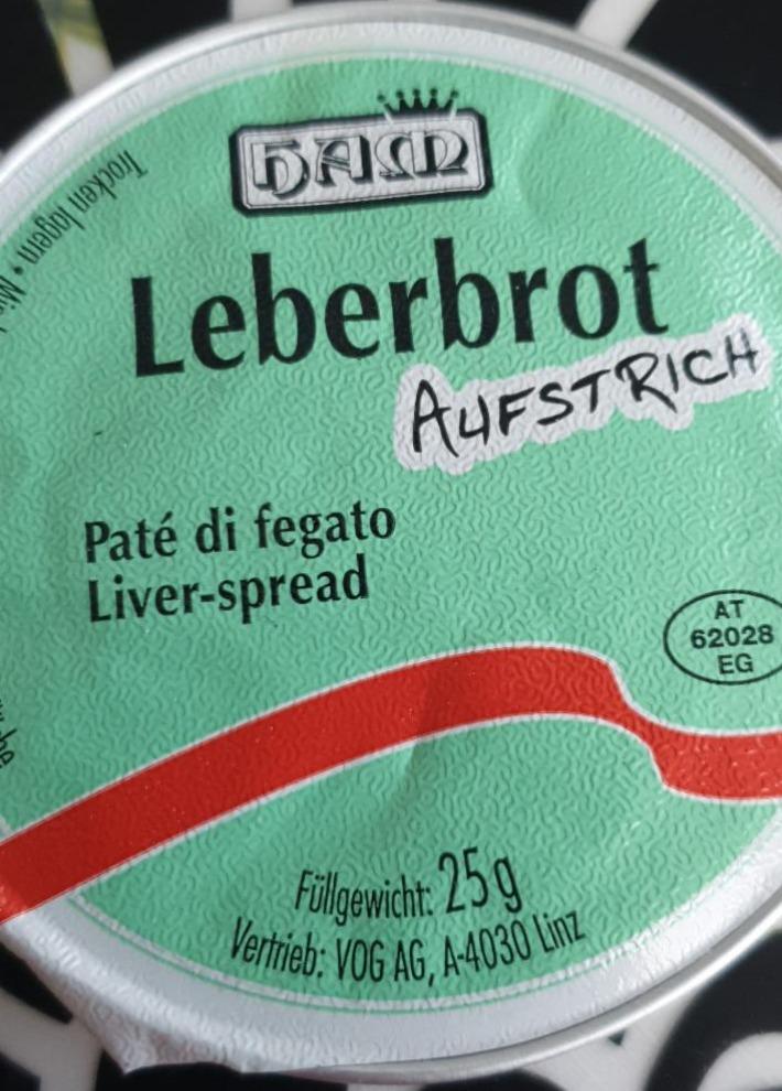 Fotografie - Leberbrot Aufstrich Paté di fegato Liver-spread