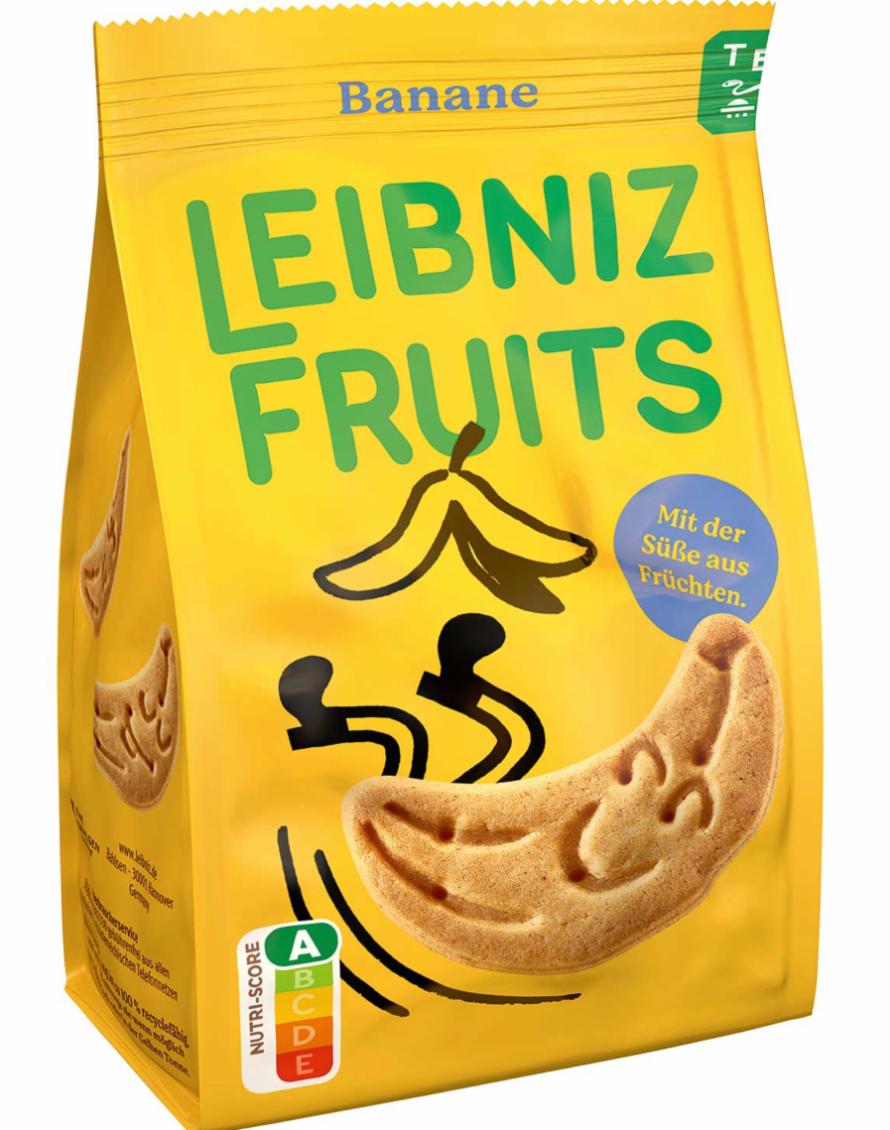 Fotografie - Fruits Banane 100gBananen-Dinkelkekse Leibniz