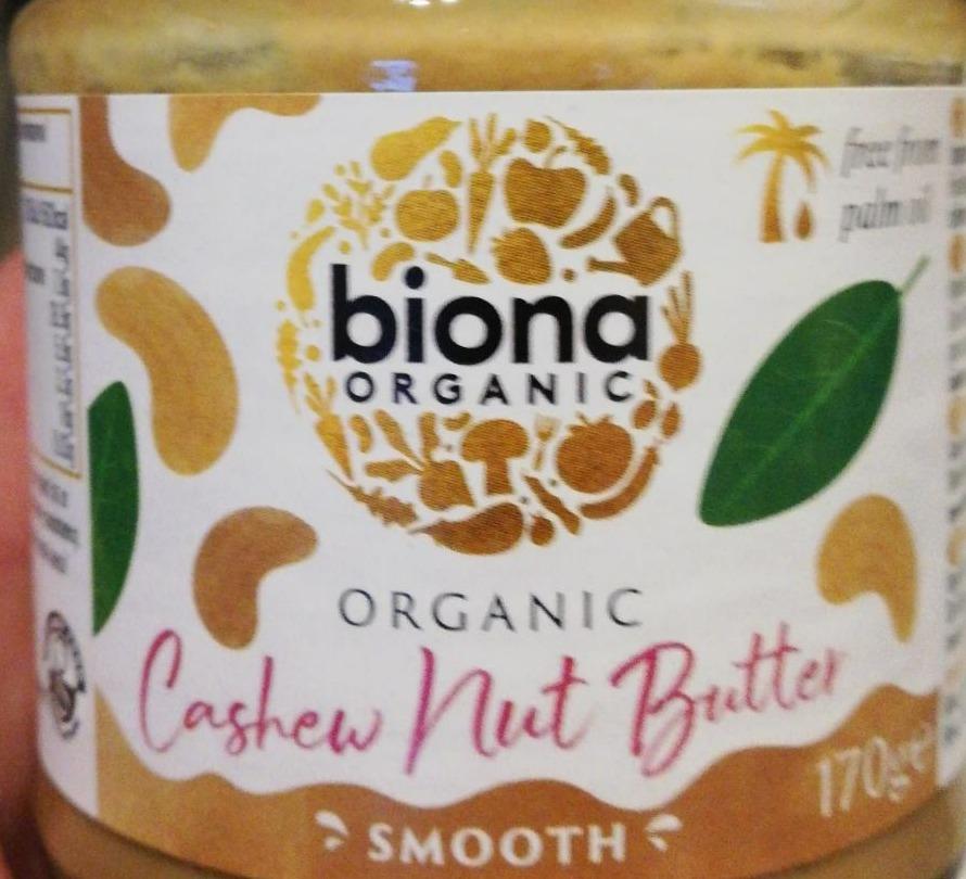 Fotografie - Organic Cashew nut butter Biona organic