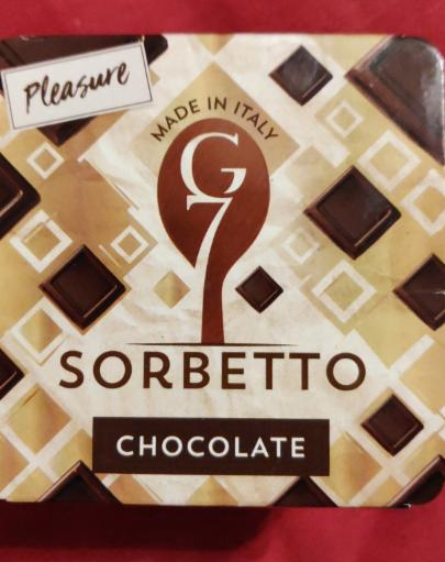 Fotografie - sorbetto chocolate G7