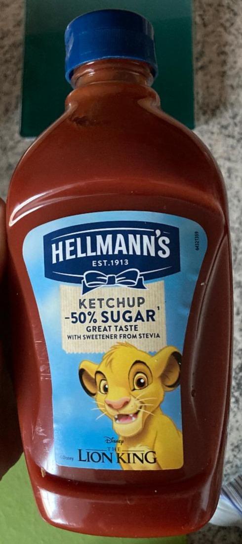 Fotografie - Ketchup -50% sugar Hellmann's