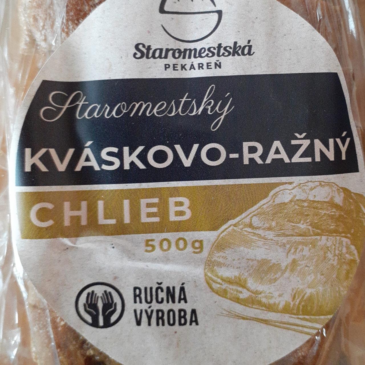 Fotografie - Staromestský kváskovo-ražný chlieb Staromestská pekáreň