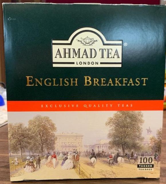Fotografie - English breakfast tea Ahmad Tea London