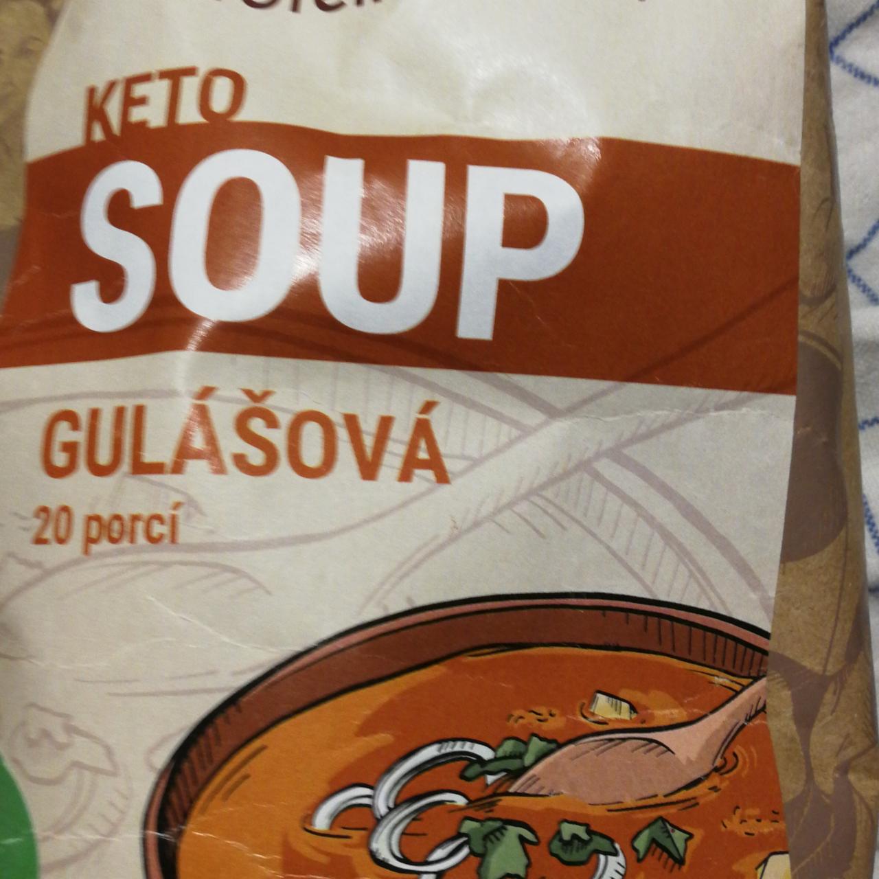 Fotografie - Keto Soup Gulášová Protein & Co.
