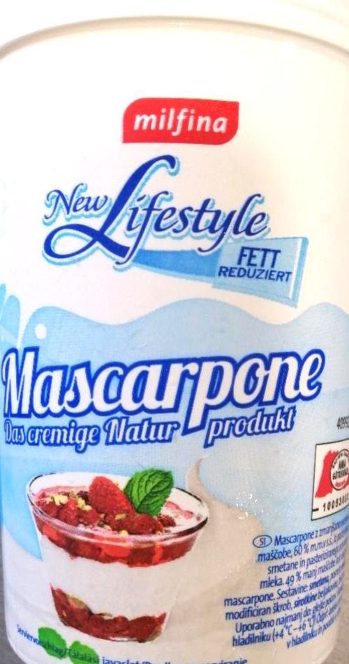 Fotografie - Mascarpone fett reduziert Milfina