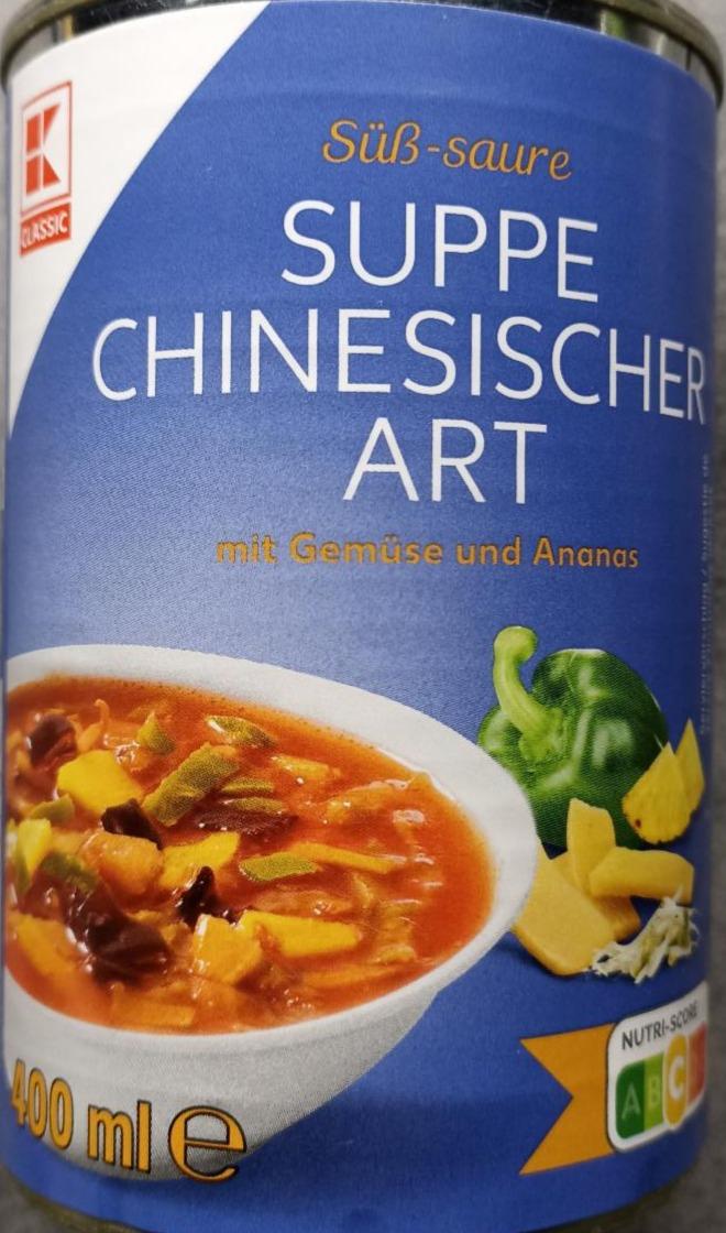 Fotografie - Süß-saure Suppe Chinesischer Art K-Classic