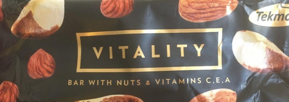 Fotografie - Vitality bar with nuts & vitamins C.E.A. Tekmar