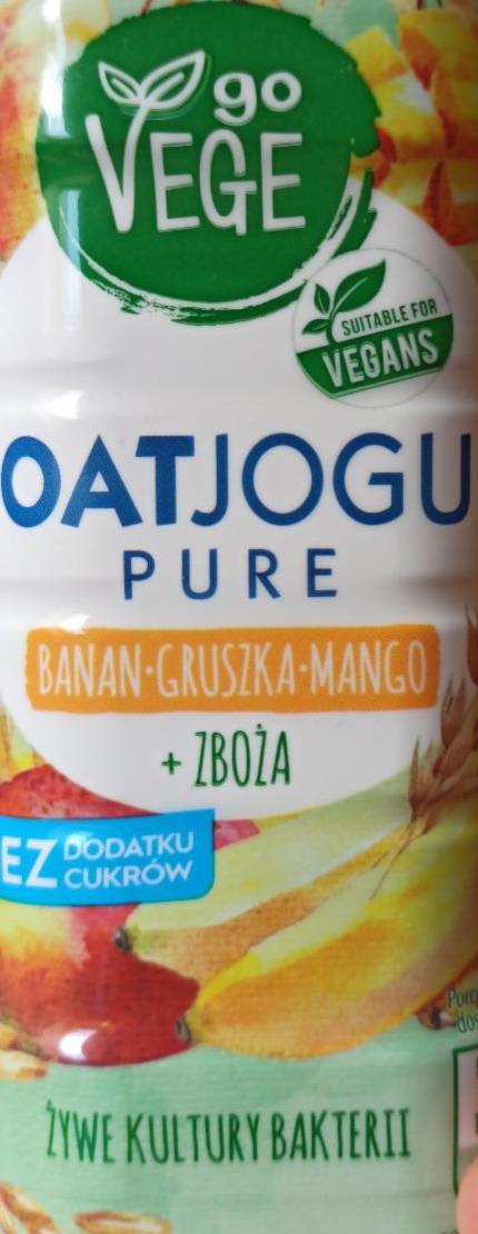 Fotografie - Oatjogu pure banan gruszka mango + zboża Go Vege