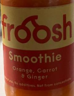 Fotografie - Smoothie Orange & carrot & ginger Froosh