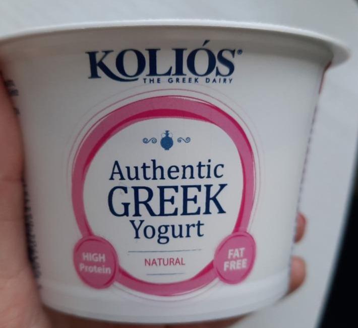 Fotografie - Authentic Greek Yoghurt Fat free Koliós