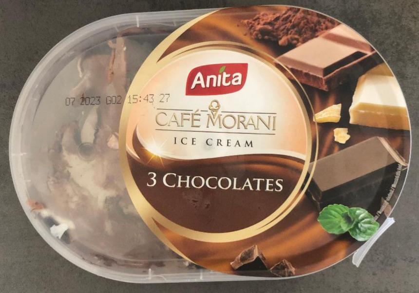 Fotografie - Café Morani ice cream 3 chocolates Anita